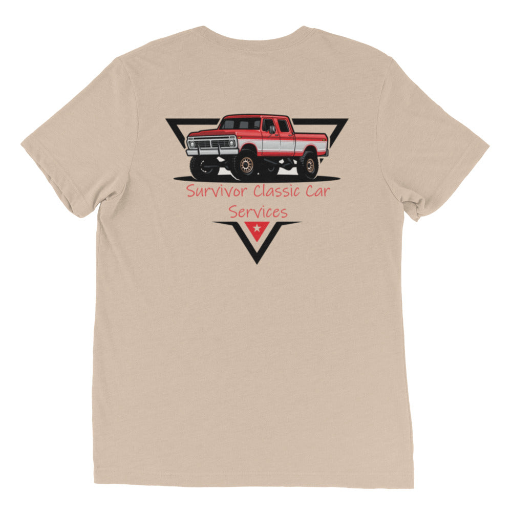 Dentside Crew Cab 4x4 Lifted Red Short sleeve t-shirt