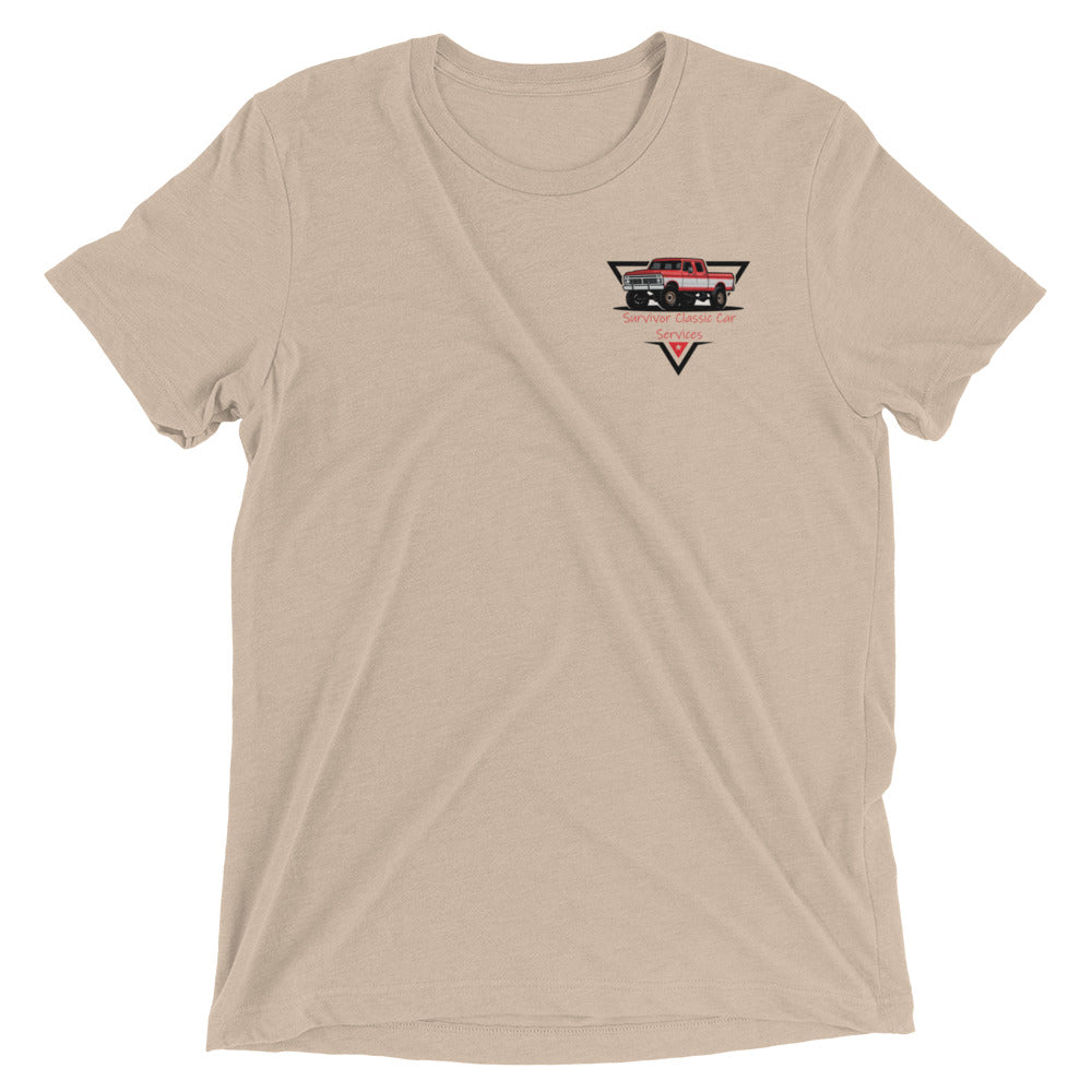 Dentside Crew Cab 4x4 Lifted Red Short sleeve t-shirt