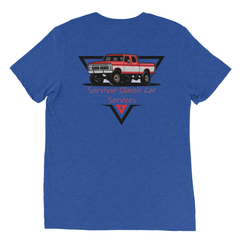 Dentside Crew Cab 4x4 Lifted Red Short sleeve t-shirt