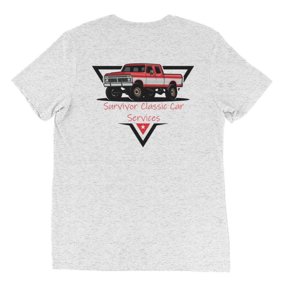 Dentside Crew Cab 4x4 Lifted Red Short sleeve t-shirt